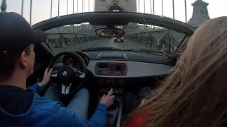 BMW Z4 Cruising in Budapest