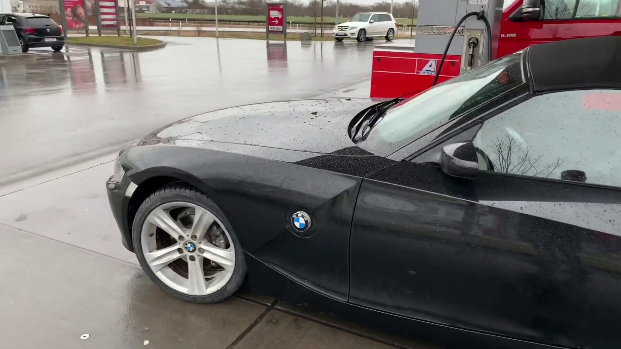 BMW Z4 (E85) yeni Eksoz ve Lastik degisimi