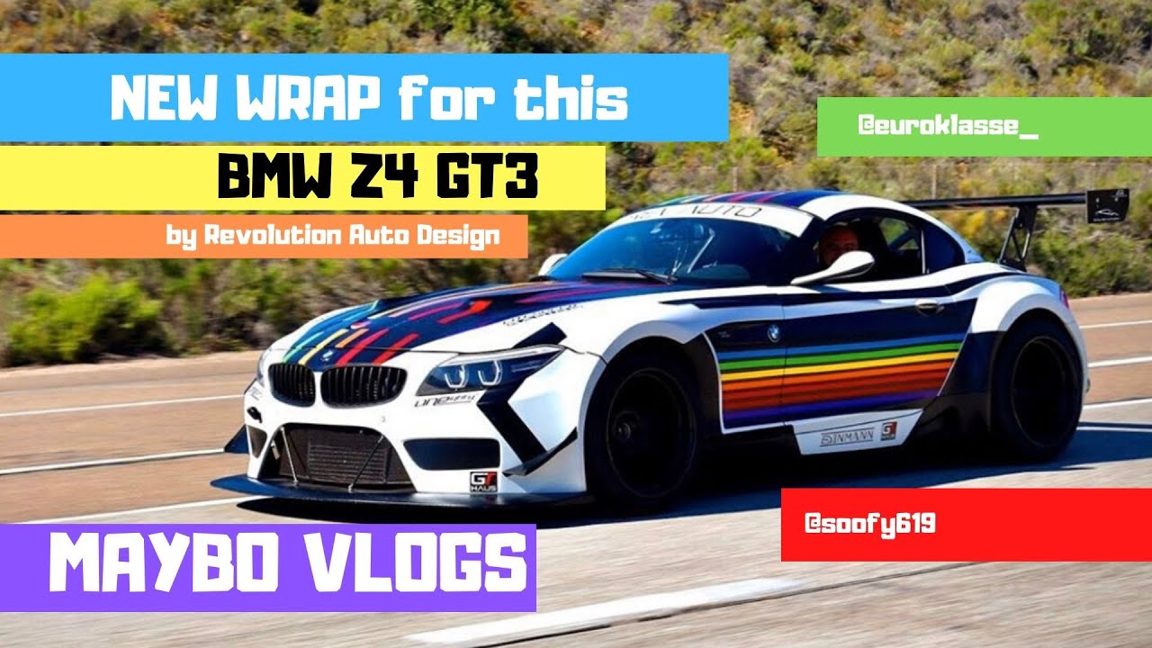 BMW Z4 GT3 gets a Makeover – Revolution Auto Design