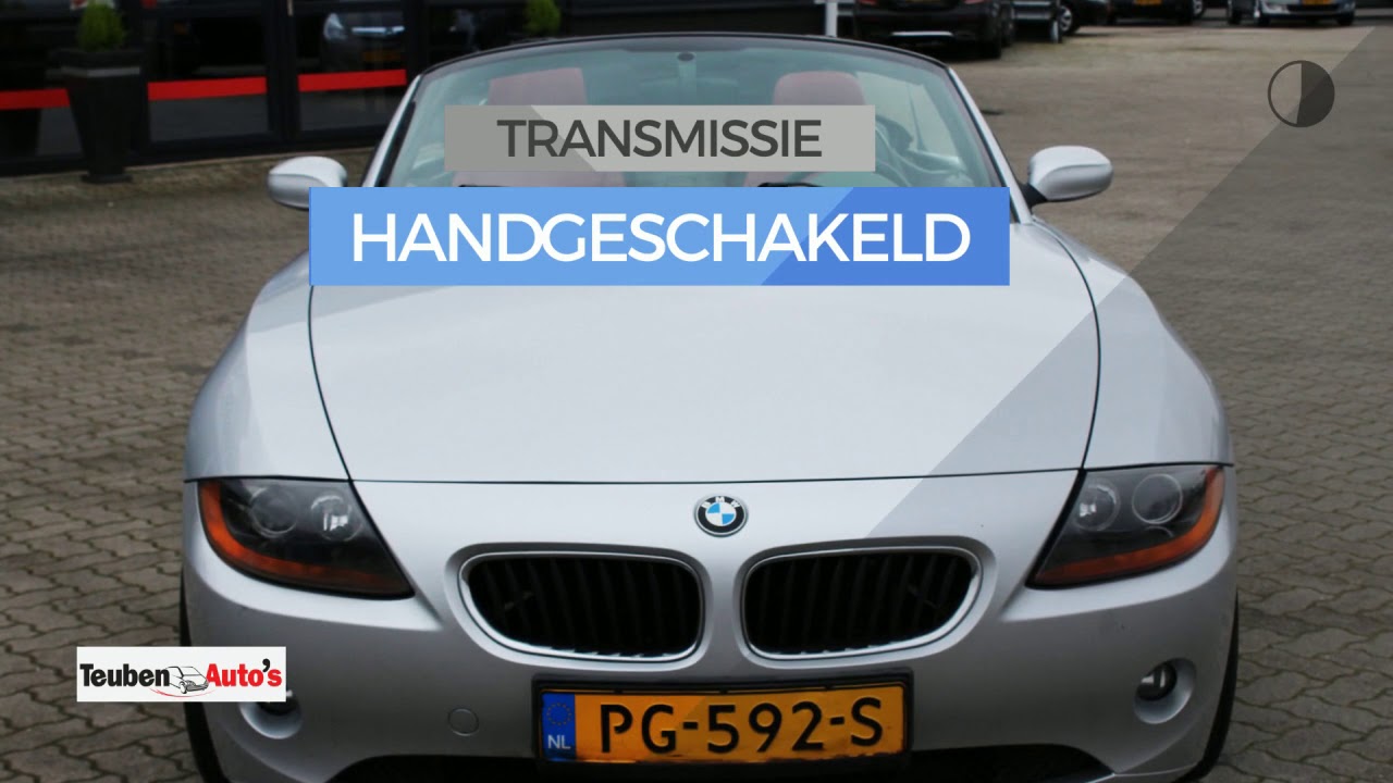 BMW Z4 Roadster 2.5i airco, radio cd speler, lederen interieur, stoelverwarming, elektrische ramen,