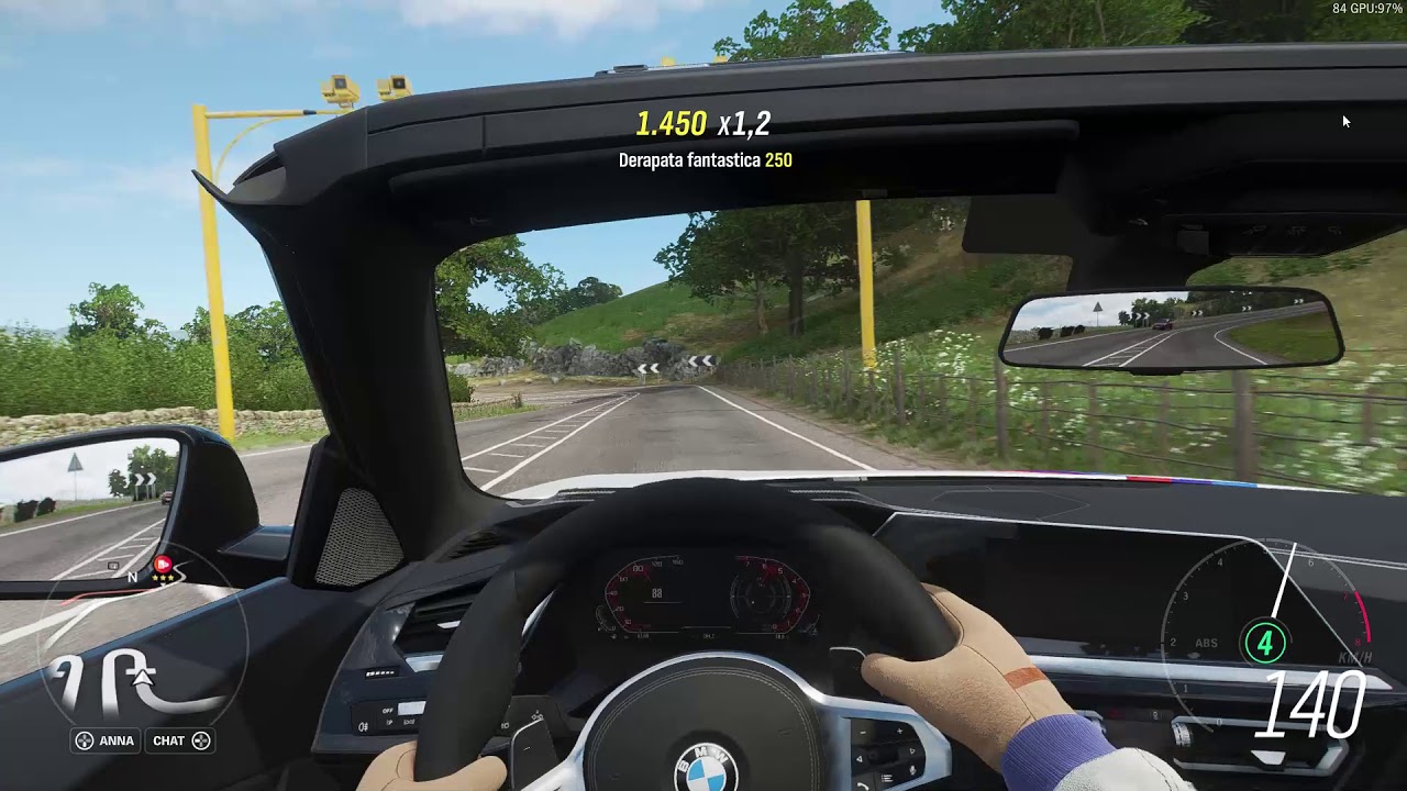 BMW Z4 drifting FH4