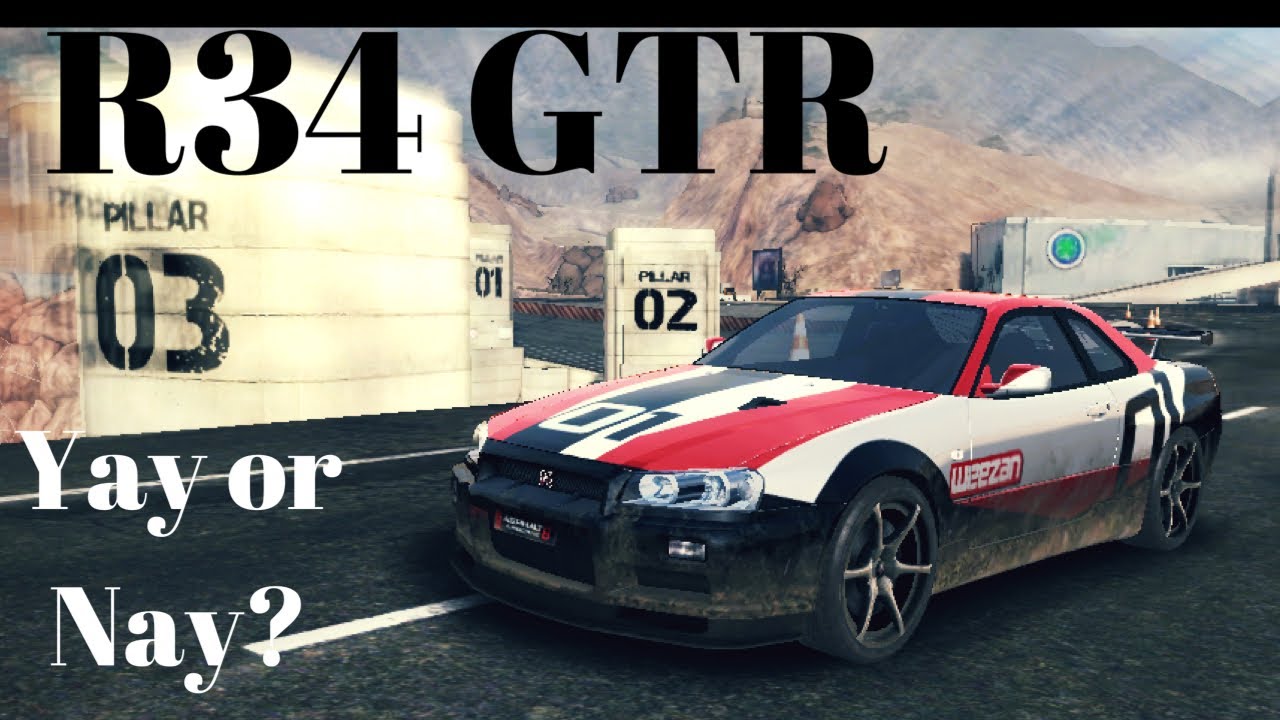 Beautiful But Useless?! Asphalt 8 Nissan Skyline GT-R (R34) Multiplayer (Rank 1410)