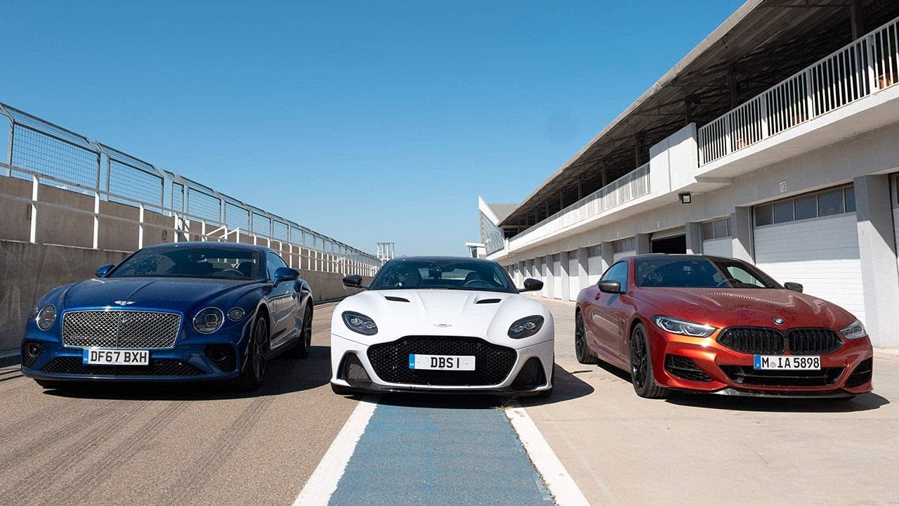 Bentley Continental GT | BMW 8 series | Aston Martin DBS super Leggera