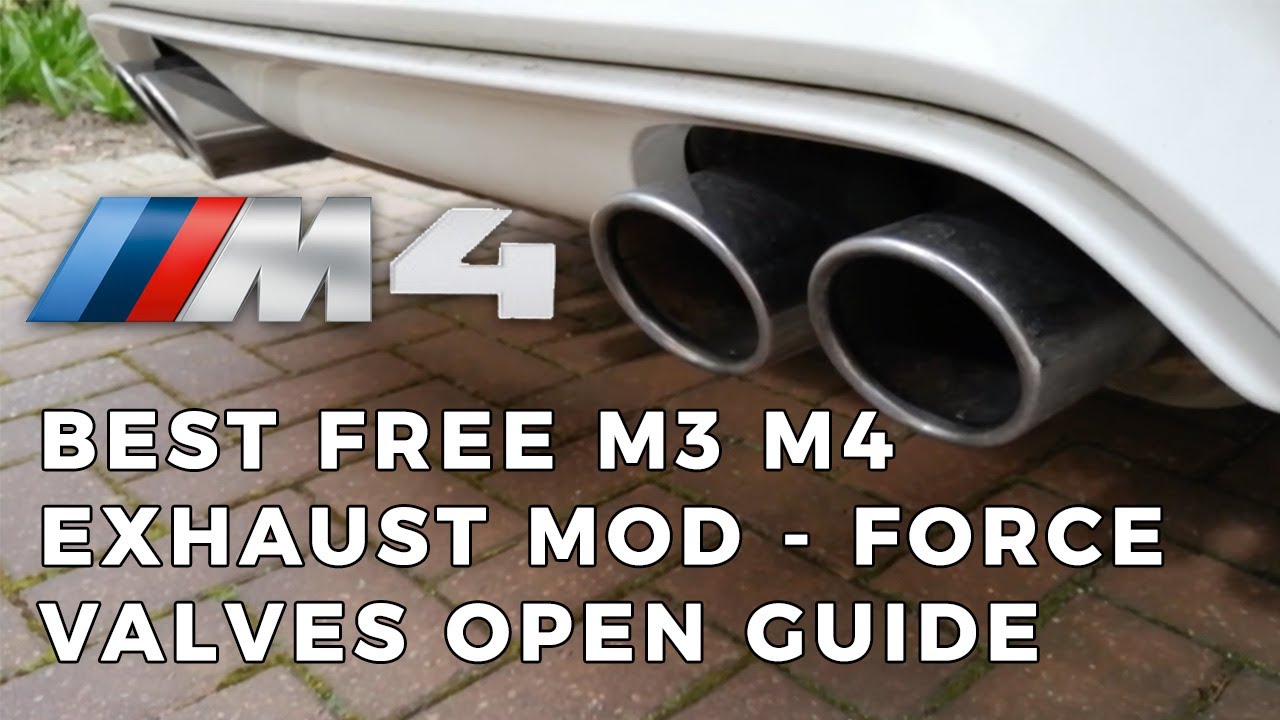 Best Free BMW M4 M3 Mod – Exhaust Valve Force Open Step by Step Guide & Sound – F80 F82