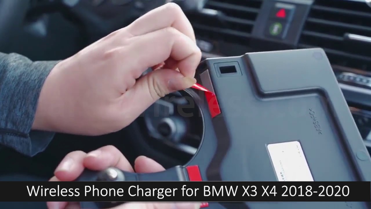 Best wireless charger for BMW X3 X4 2018 2019 2020, fast charging