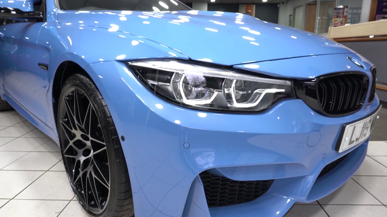 Blue M4 Coupe 2019 (19 reg)3.0 BiTurbo Competition DCT (s/s) 2dr