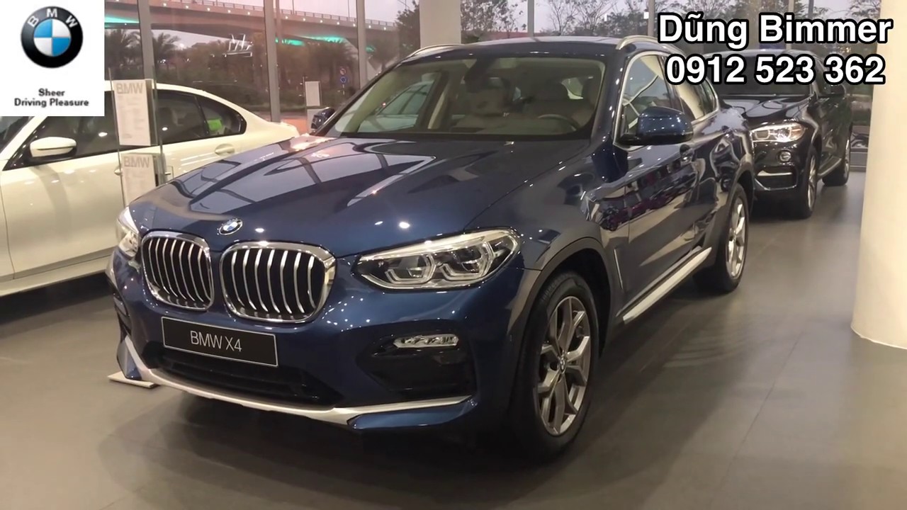 Bán xe BMW X4 2020 màu xanh Mediterranean Giá ưu đãi Khủng – LH 0912523362