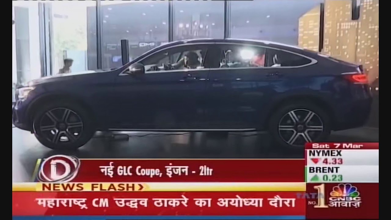 CNBC AWAAZ   7March2020 MERCEDES BENZ GLC COUPE RIVAL BMW X4  2 41pm OVER DRIVE mp4 Output 2