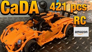 CaDA C51051W Porsche 918 Replica 421 Piece RC Lego Style Building Block Kit