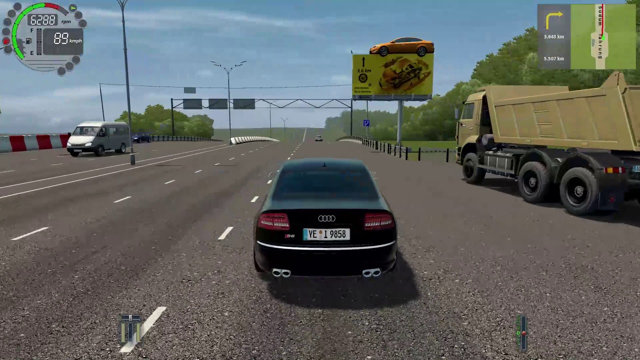 City Car Driving (Audi S8 2008)