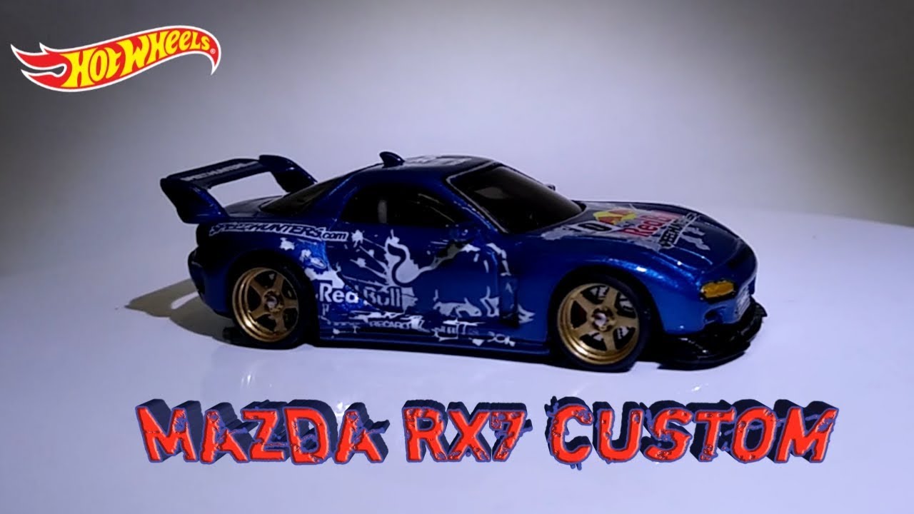 Custom Hotwheels Mazda Rx 7-BR Box custom
