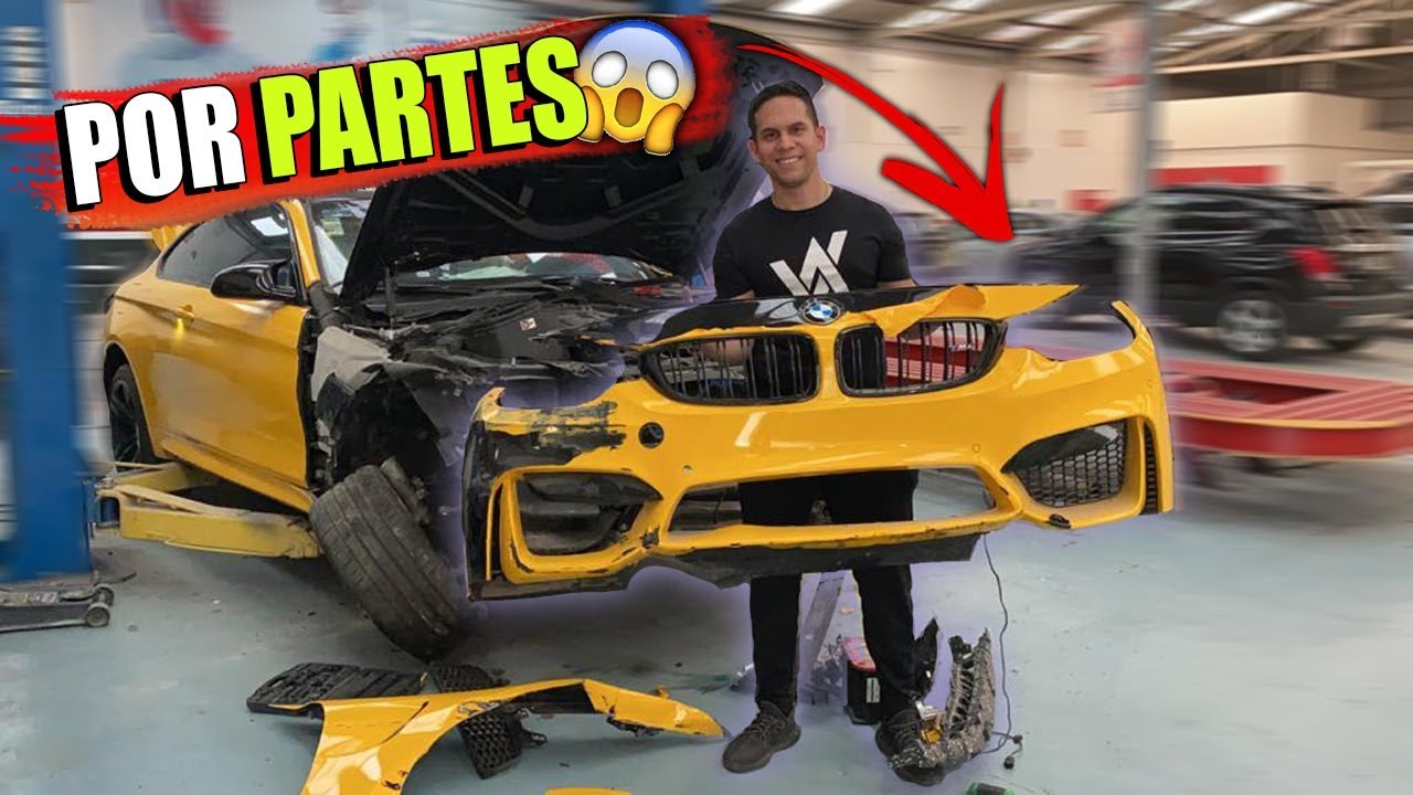 DESARMANDO MI BMW M4 CHOCADO #4 || ALFREDO VALENZUELA