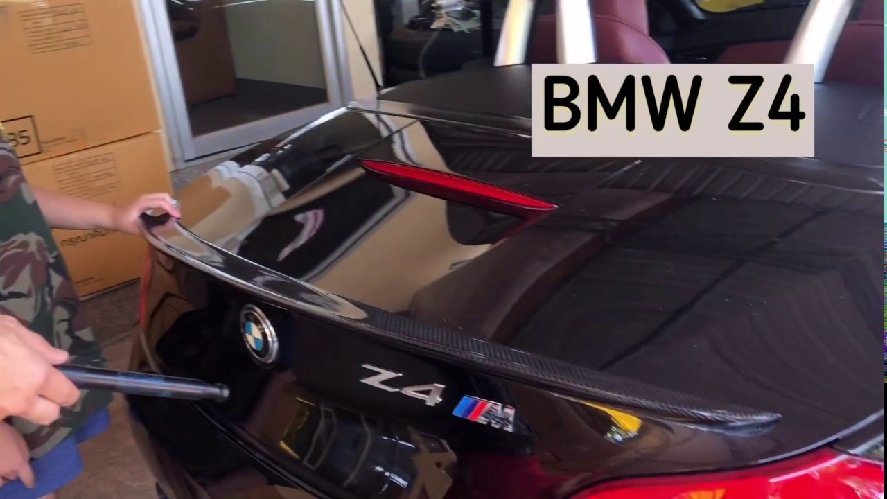 DIY Change Rear Trunk lift support BMW Z4 E89***