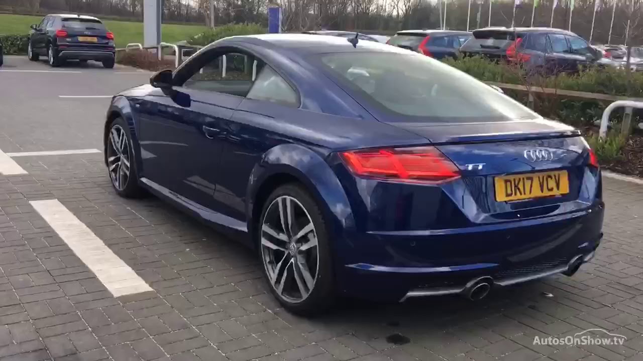 DK17VCV AUDI TT TFSI S LINE BLUE 2017, Sytner Audi Harrogate