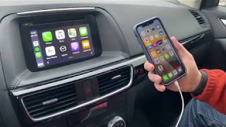 DYI Apple CarPlay & Android Auto install on Mazda CX-5 2016.5