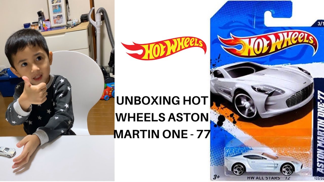#DiRumahAja #おうち時間 UNBOXING HOT WHEELS ASTON MARTIN ONE - 77, BELI DARI HOBBY OFF UENO TOKYO
