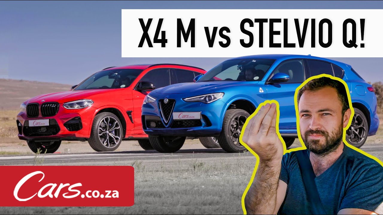 Drag Race: BMW X4 M Competition vs Alfa Romeo Stelvio Quadrifoglio