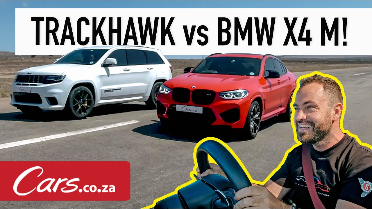 Drag Race: Jeep Trackhawk vs BMW X4 M