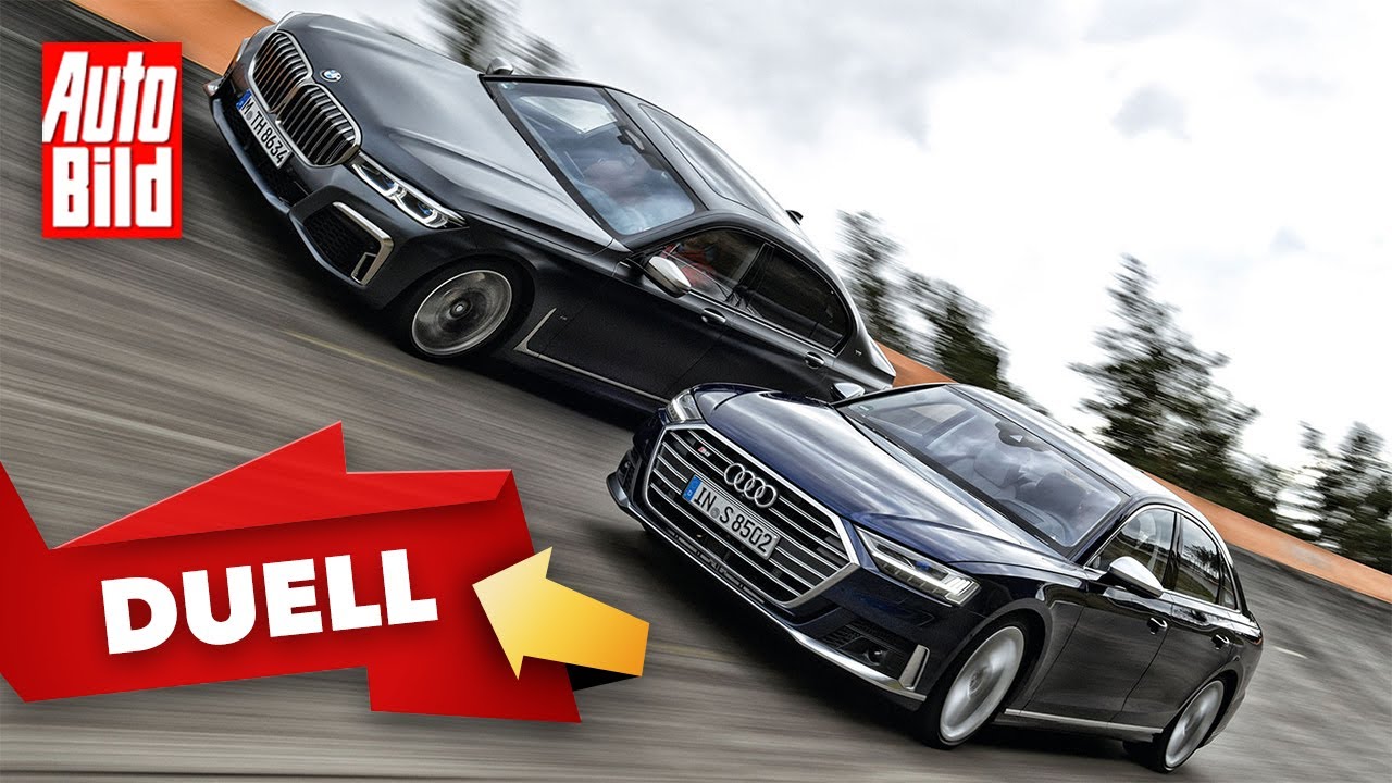 Duell hinter’m Deich: Audi S8 vs. BMW M760Li (2020): Test – Vergleich – Limousinen – Infos – deutsch