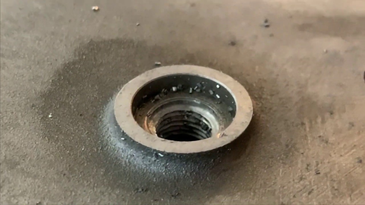 E39 M5 Lower Oil Pan Stripped Drain Plug DIY Repair