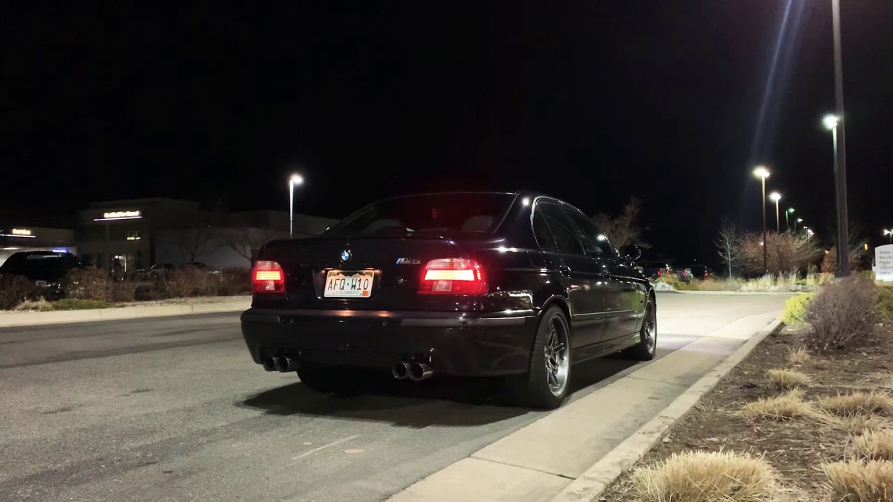 E39 M5 Straight Pipe Exhaust