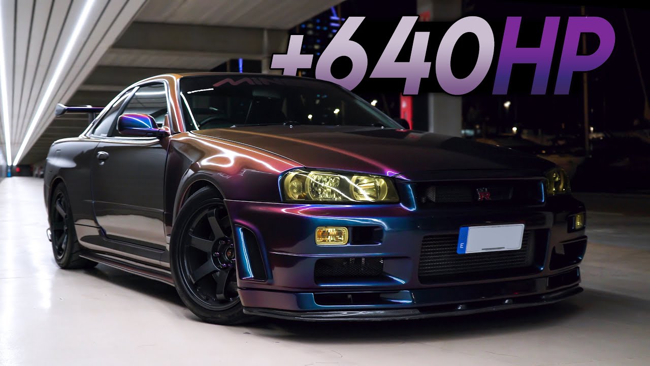 El MEJOR NISSAN SKYLINE R34 GTR del PAÍS | 4K