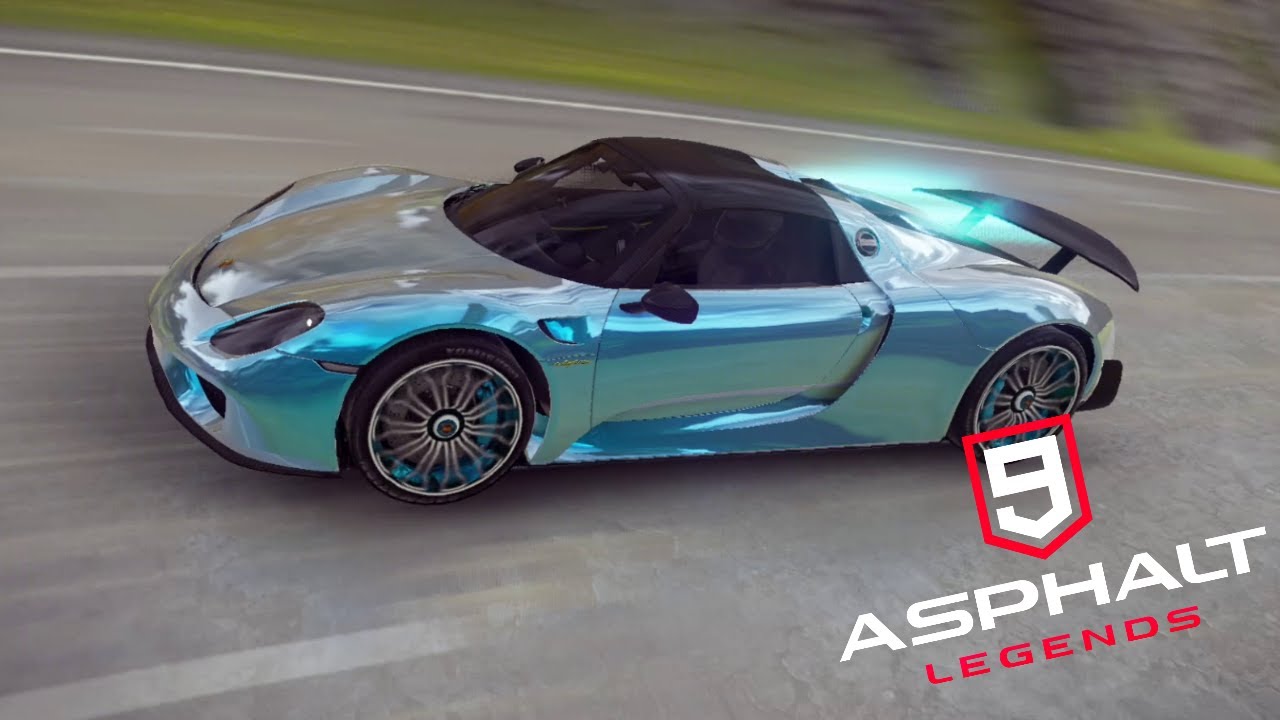 Encore: Porsche 918 Spyder @ The Cave (Route) [Asphalt 9: Legends][Nintendo Switch]