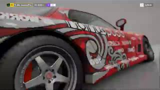 (FH4) Drifting around in Aki Kimura’s Mazda RX-7 using my Racing Wheel (info in desc)