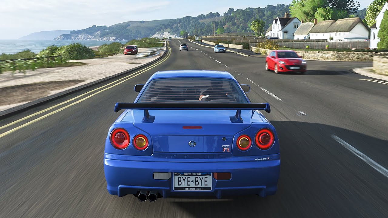 ► FH4 Nissan Skyline GT-R (R34) ✪ Gameplay 4k 60fps RTX™2080Ti & i9-9900k