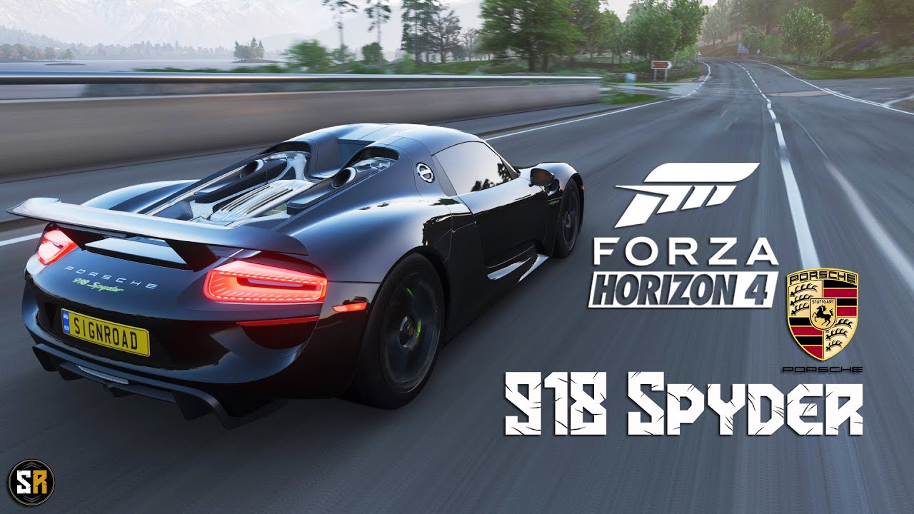 FORZA HORIZON 4 – TODAS AS ESPECIALIDADES DO PORSCHE 918 SPYDER!