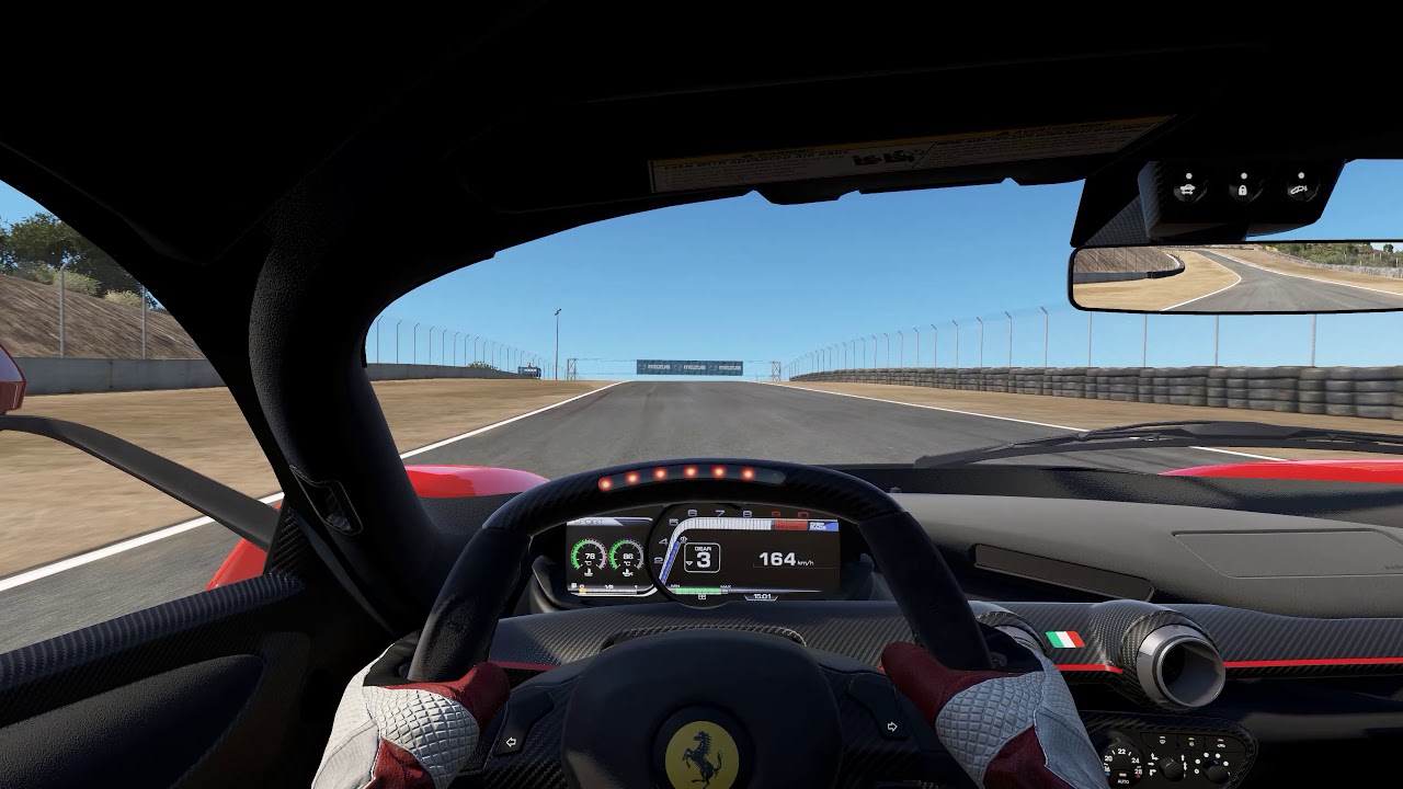 Ferrari LaFerrari - 2013 - Laguna Seca - Spring - Project Cars 2 - Test Drive - POV