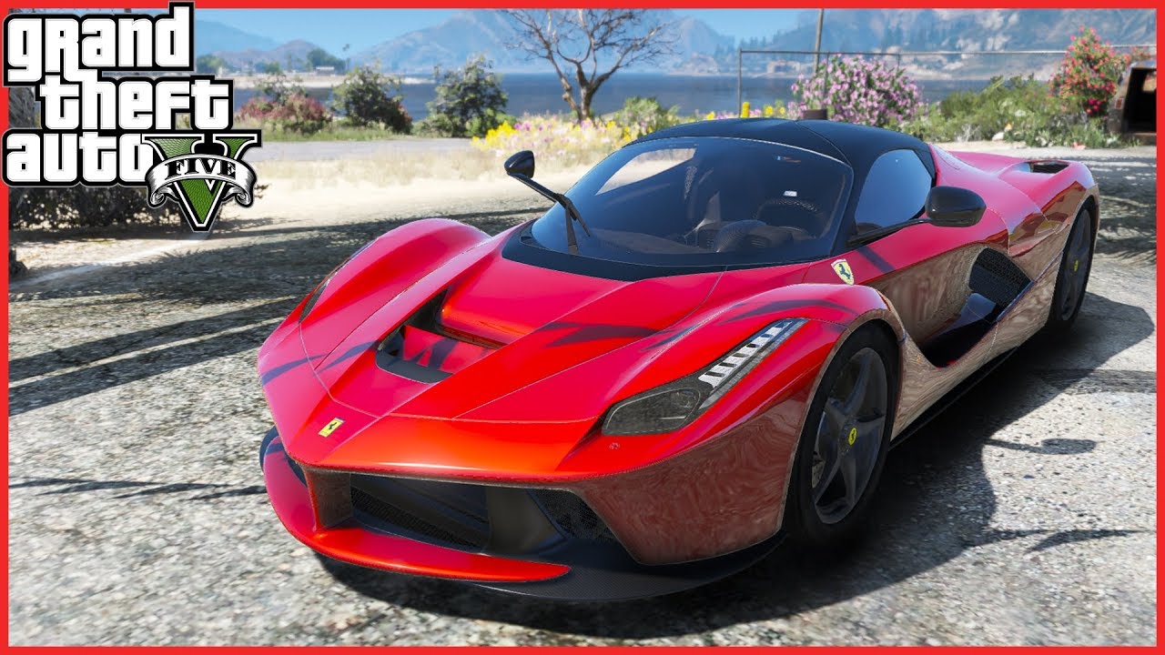 Ferrari LaFerrari 2015 • GTA 5 PC Mod • Ultra Settings Gameplay