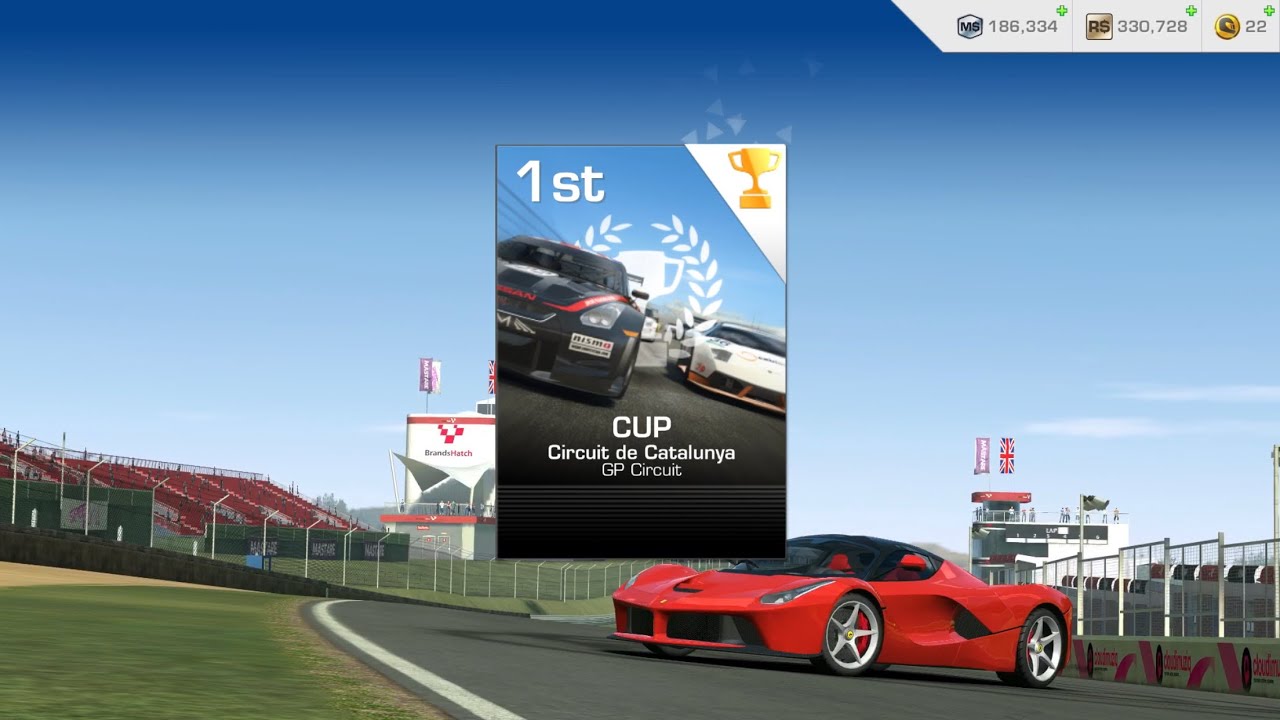 Ferrari LaFerrari Bad start to P1 Circuit of Catalunya  (real Racing 3 ) Gameplay