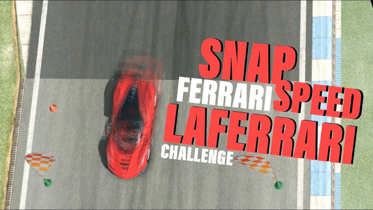 Ferrari LaFerrari Speed Snap Challenge (Top 2 Options)