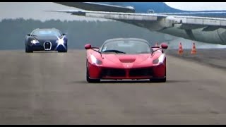 Ferrari LaFerrari Vs Bugatti Veyron Drag Race in Califonia 2019