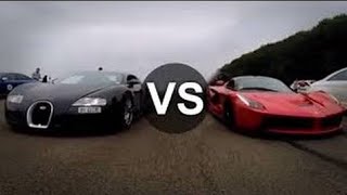 Ferrari LaFerrari Vs Bugatti Veyron Drag Race