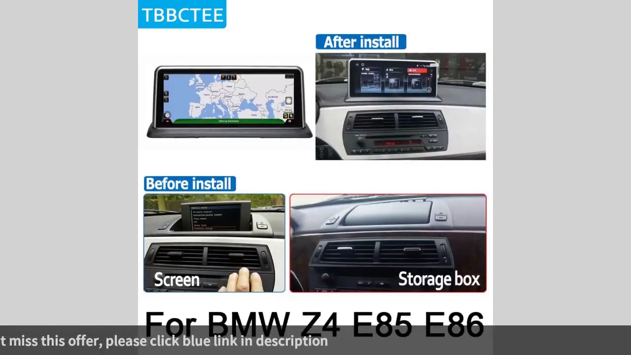 For Bmw Z4 E85 E86 20022008 Android Multimedia Player Original Style C