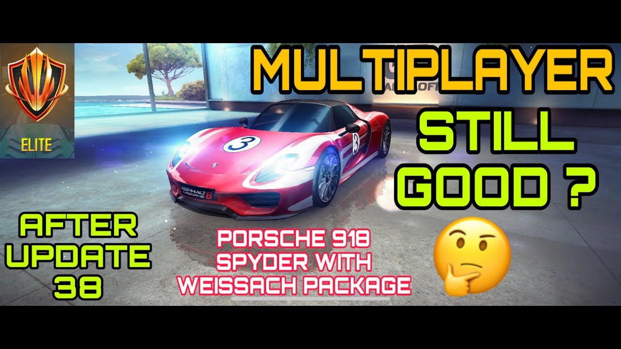 Forgotten Porsche ?!? | Asphalt 8, Porsche 918 Spyder Multiplayer Test After Update 38