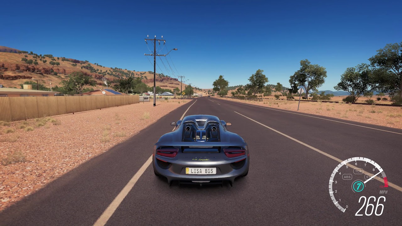 Forza Horizon 3 : Porsche 918 : Gameplay