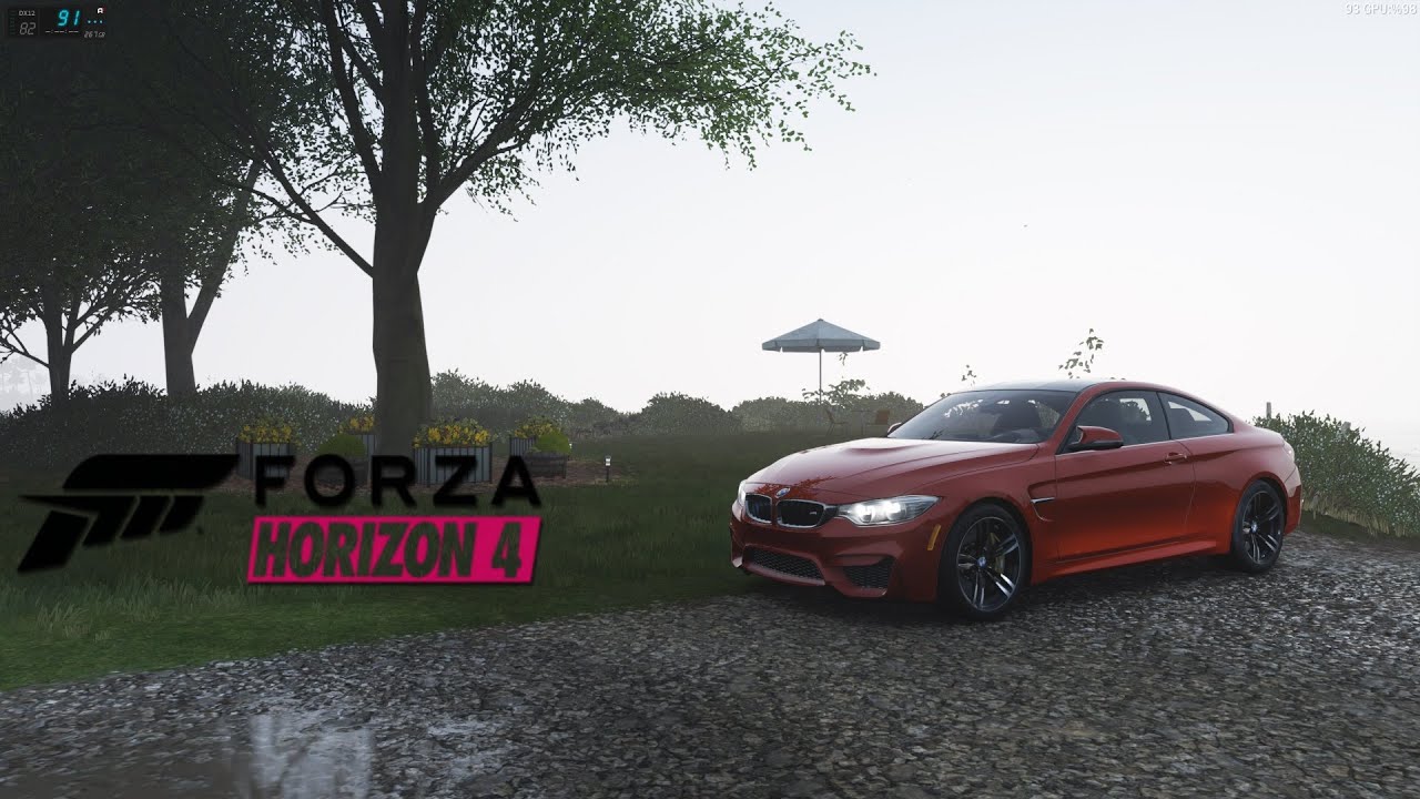 Forza Horizon 4 2014 BMW [M4 Coupe] [TR] No WheelCam Logitech G920+Shifter Gameplay
