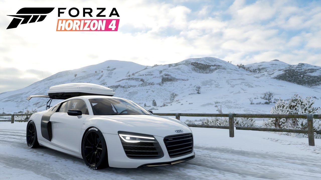 Forza Horizon 4 (AUDI R8 QUATTRO V10)Gameplay