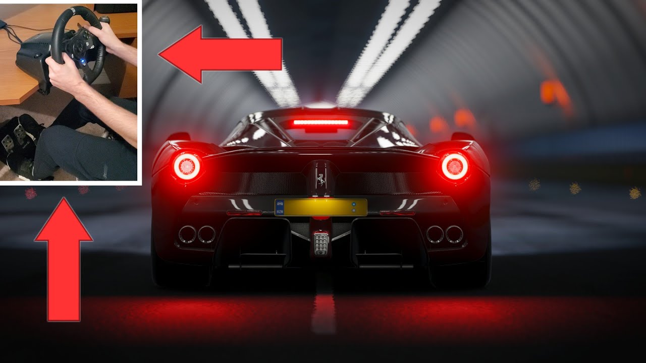 Forza Horizon 4 Ferrari LaFerrari Golaith Race (Steering Wheel – Paddle Shifters)