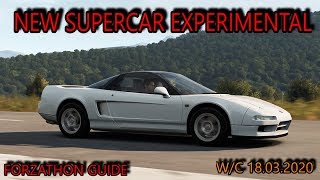 Forza Horizon 4 – Forzathon Guide ‘New Sportscar Experimental’ ’92 Honda NSX