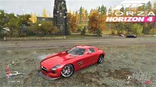 Forza Horizon 4 - Mercedes-Benz SLS AMG 2011 - Open World Free Roam Gameplay (HD) [1080p60FPS]