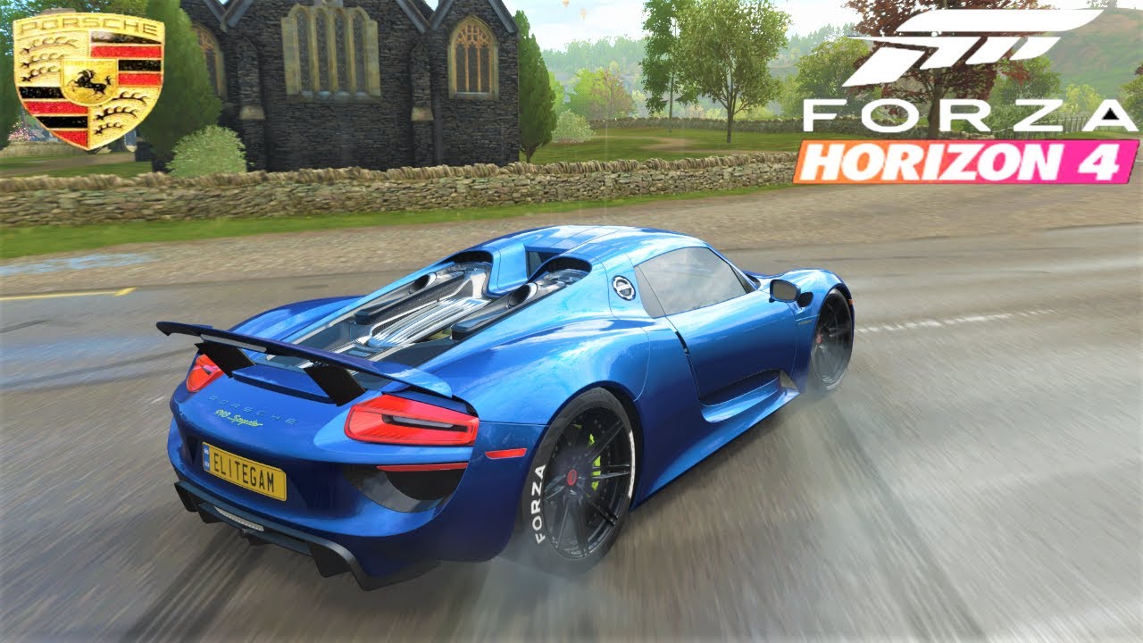 Forza Horizon 4 – Porsche 918 Spyder – Open World Free Roam Gameplay (FHD)