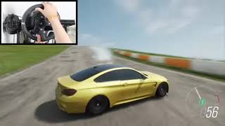 Forza Horizon 4 (Steering wheel +shifter) Bmw M4 Coupe