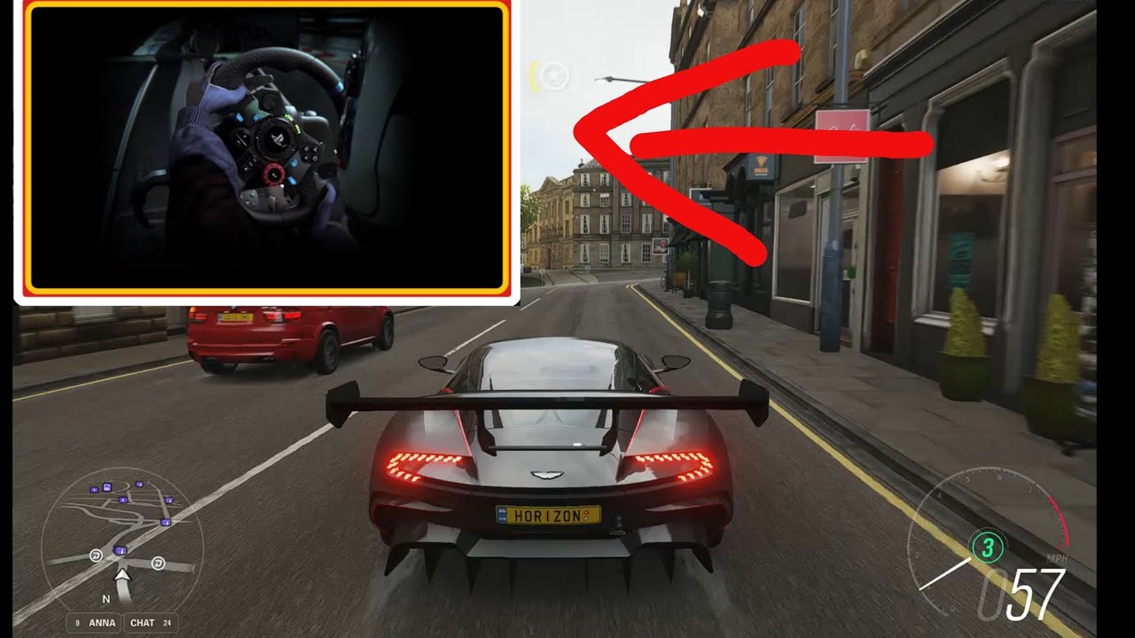 Forza Horizon 4 : With Logitech G29 Steering Wheel : Aston Martin Vanquish