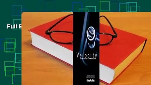 Full E-book  Velocity  For Online