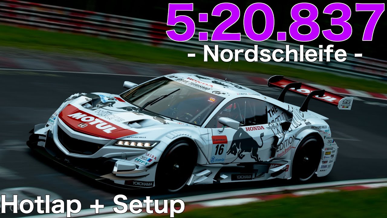 GT SPORT – Honda NSX-GT – Nordschleife – Hotlap + Setup