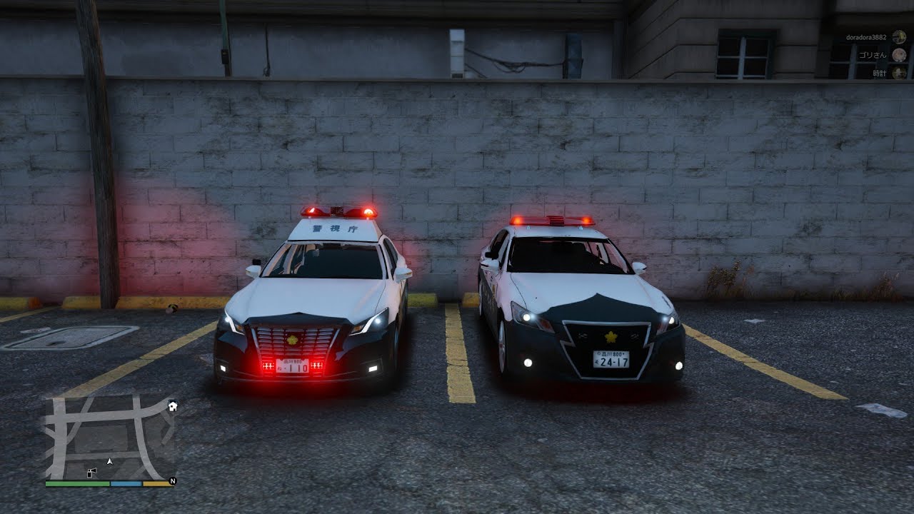【GTA5 LSPDFR】210系クラウンロイヤルでパトロール&ドライブ
